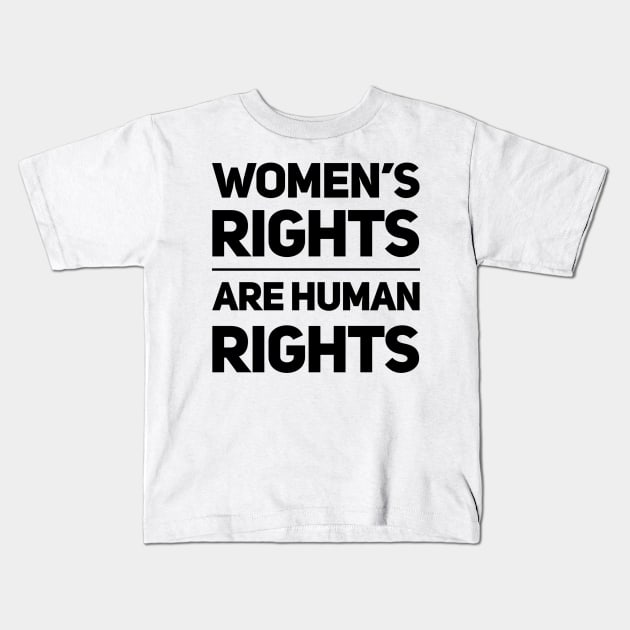 womens rights Kids T-Shirt by Pinkfeathers